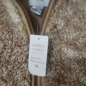 Sherpa Tan Vest NWT